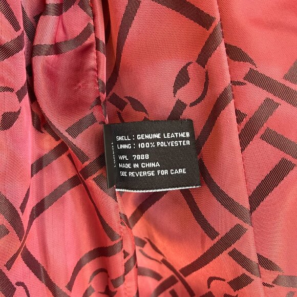 JONES NEW YORK Leather Jacket - Picture 8 of 9